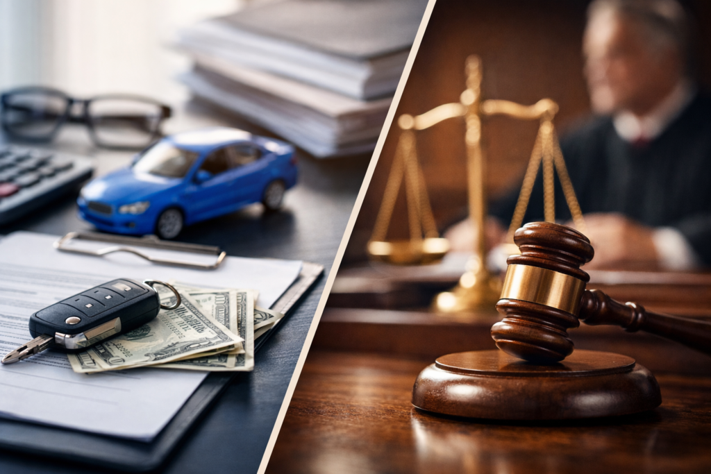 Insurance Claim vs Court Case