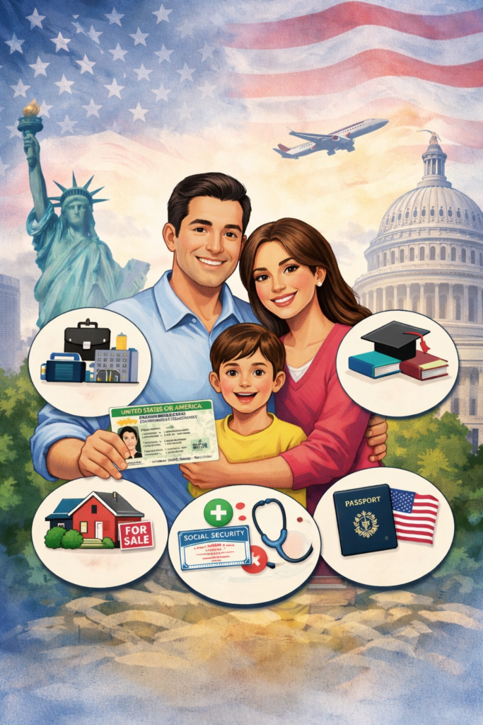 USA Permanent Resident Rights and Benefits Explained