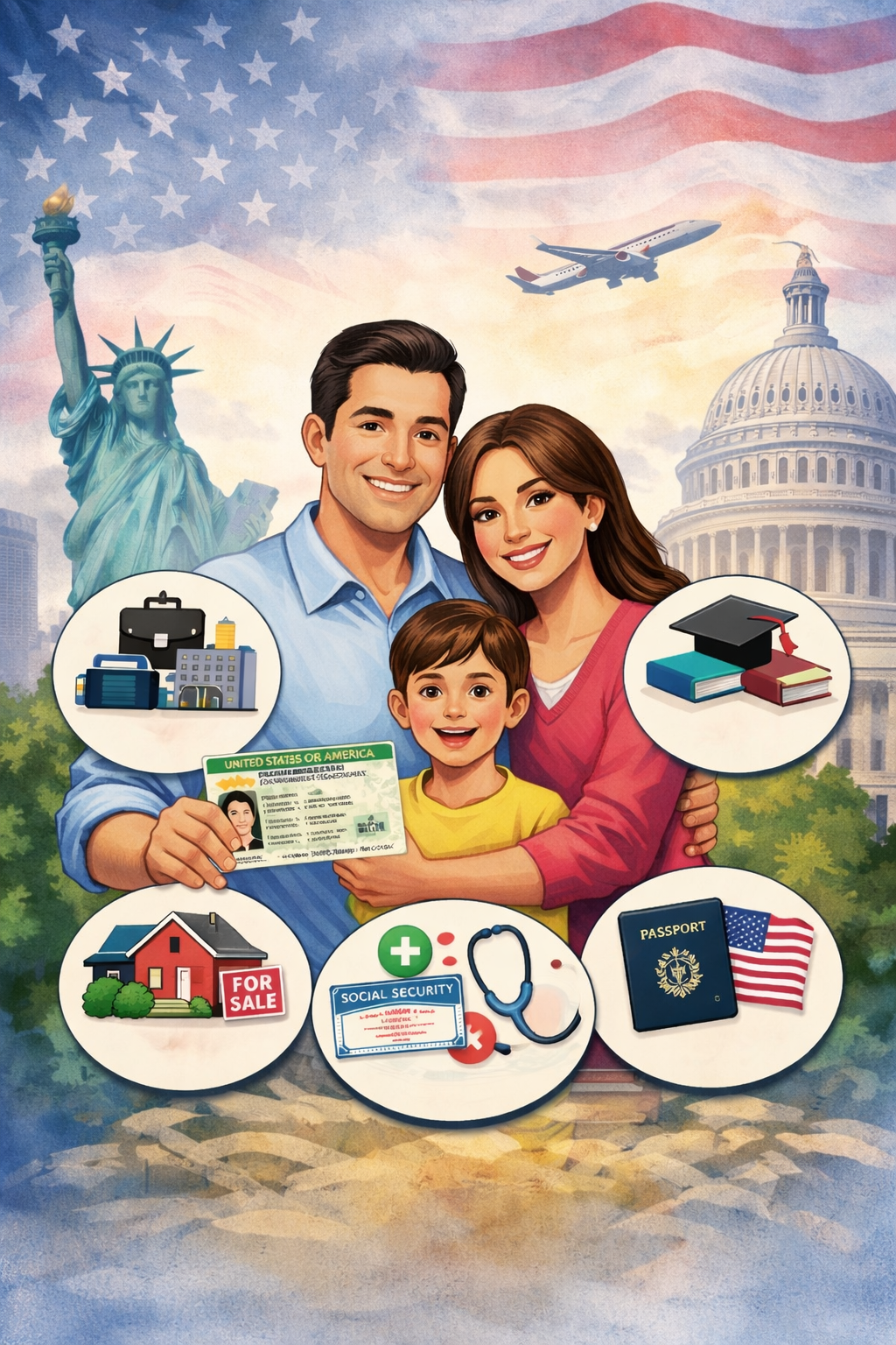 USA Permanent Resident Rights and Benefits